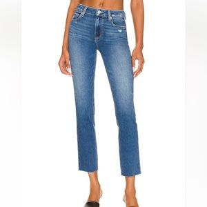 Paige Hoxton Slim Raw Hem - high rise - Birdie